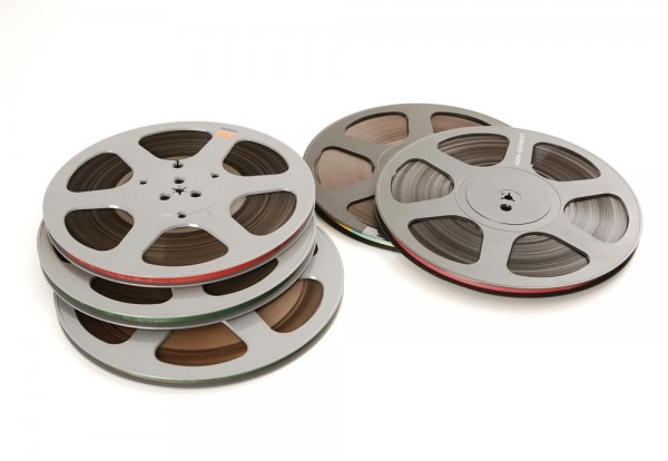Convolute no. 28: 5 tape reels 27 cm with tape