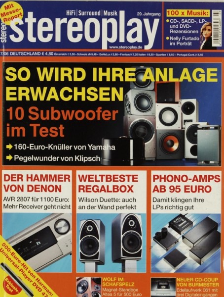 Stereoplay 7/2006 Zeitschrift