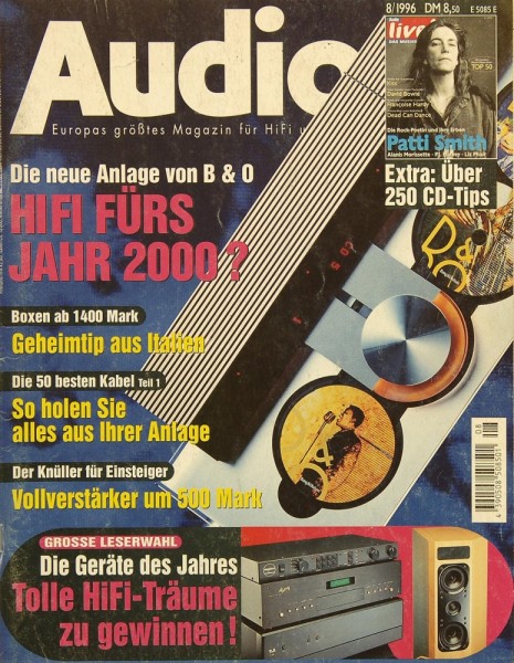 Audio 8/1996 Zeitschrift