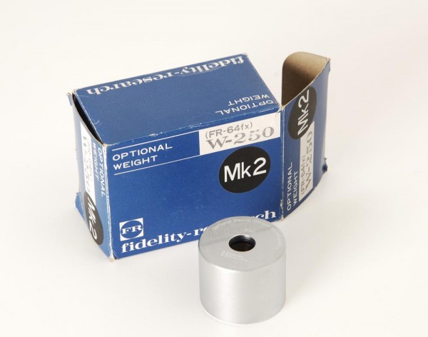 Fidelity-Research W-250 MKII counterweight for FR-64 FX-Copy