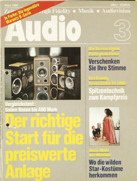 Audio 3/1980 Zeitschrift