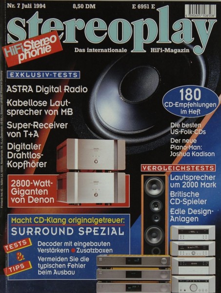 Stereoplay 7/1194 Zeitschrift