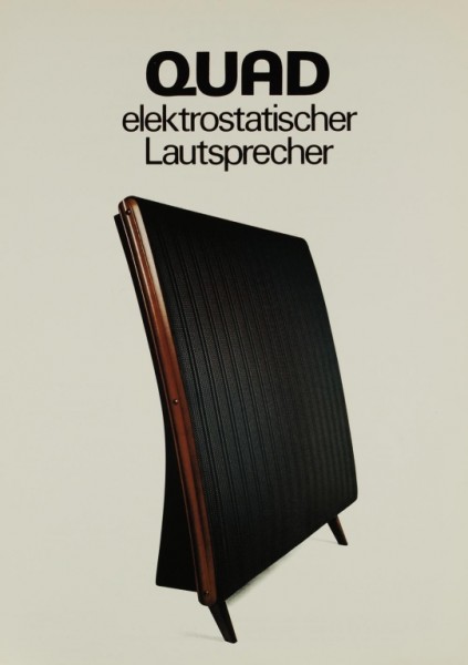 Quad Electrostatic Loudspeaker Brochure / Catalogue