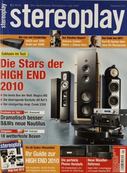 Stereoplay 5/2010 Zeitschrift