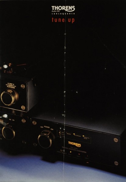 Thorens Tune up - TDA 2000 Prospekt / Katalog