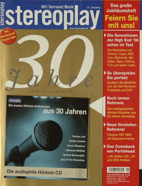 Stereoplay 5/2008 Zeitschrift