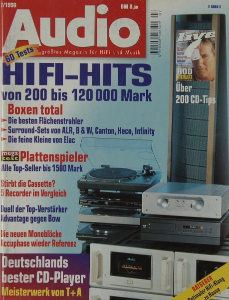 Audio 7/1998 Zeitschrift
