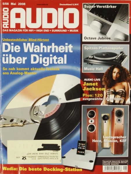 Audio 5/2008 Zeitschrift