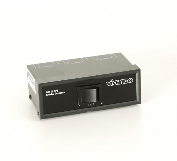Vivanco SBX 2L BPE Speaker Switch