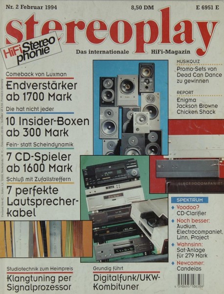 Stereoplay 2/1994 Zeitschrift