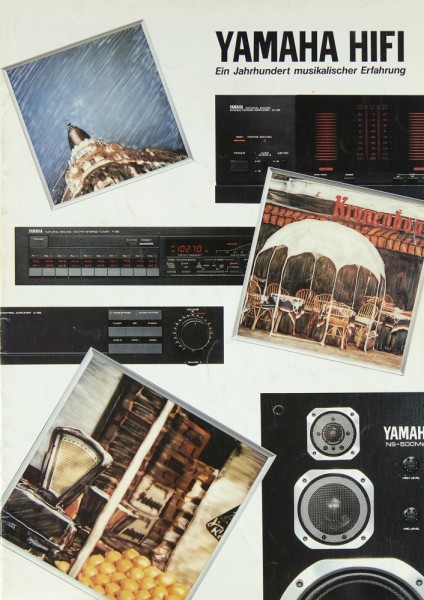 Yamaha product overview brochure / catalogue