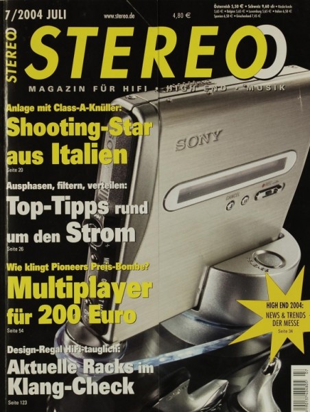 Stereo 7/2004 Zeitschrift