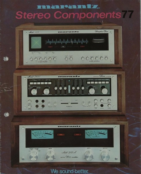 Marantz Stereo Components 77 Prospekt / Katalog