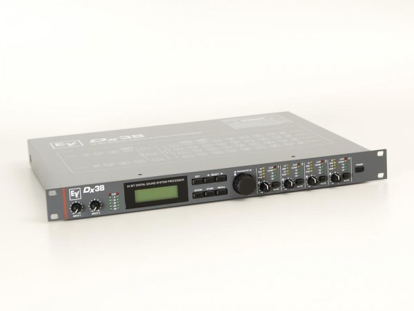 Electro-Voice DX38 digitale Frequenzweiche, Prozessor