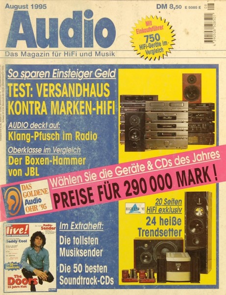 Audio 8/1995 Zeitschrift