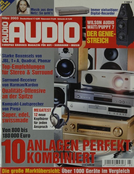 Audio 3/2003 Zeitschrift