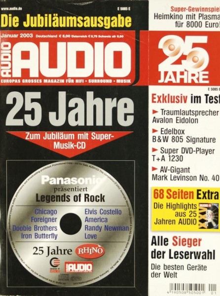 Audio 1/2003 Zeitschrift