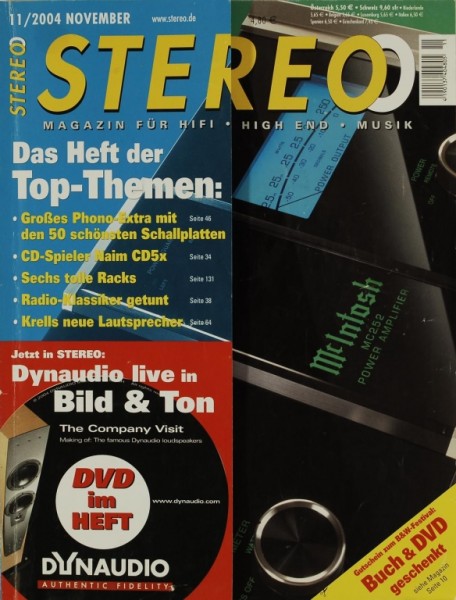 Stereo 11/2004 Zeitschrift
