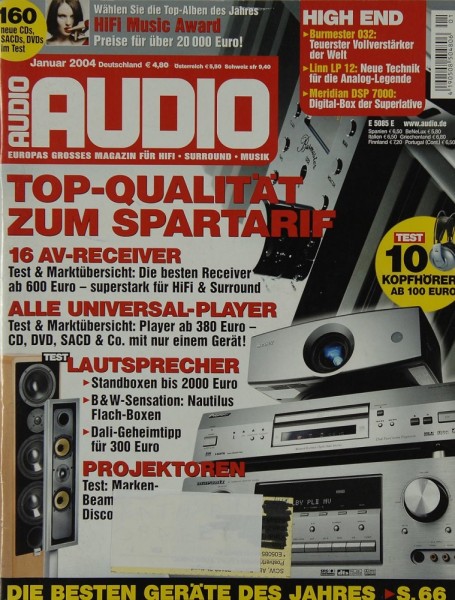 Audio 1/2004 Zeitschrift