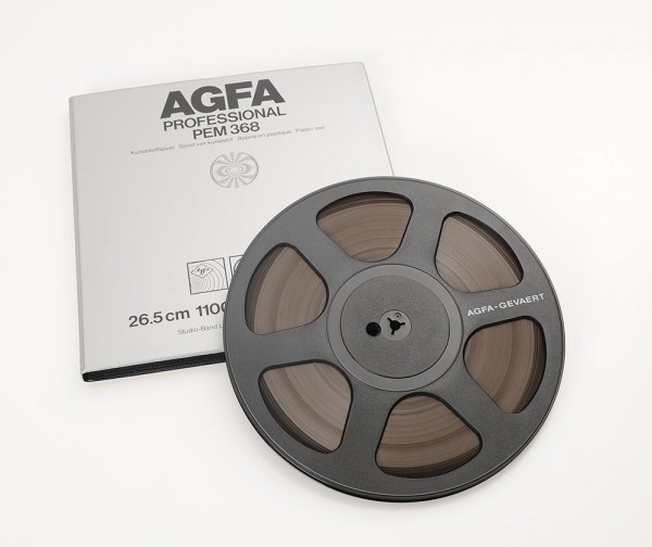 Agfa PEM 368 Prof 27cm DIN plastic with tape