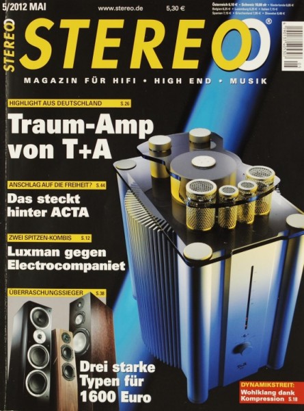 Stereo 5/2012 Zeitschrift