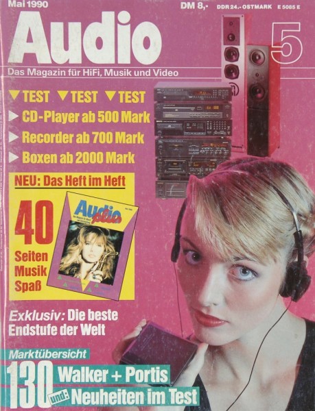 Audio 5/1990 Zeitschrift