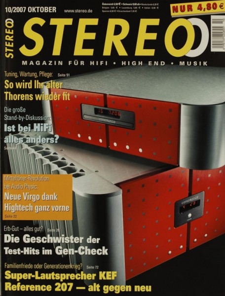 Stereo 10/2007 Zeitschrift