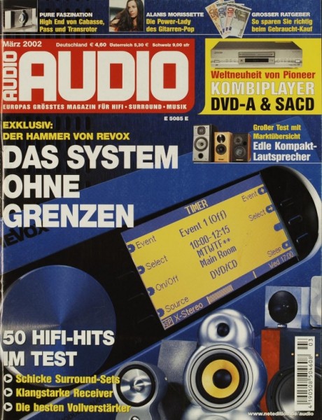 Audio 3/2002 Zeitschrift