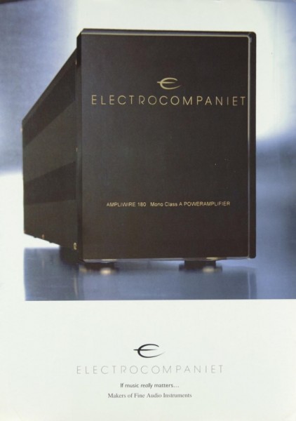 Electrocompaniet Amplifiers Prospekt / Katalog