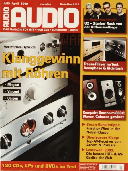 Audio 4/2009 Zeitschrift