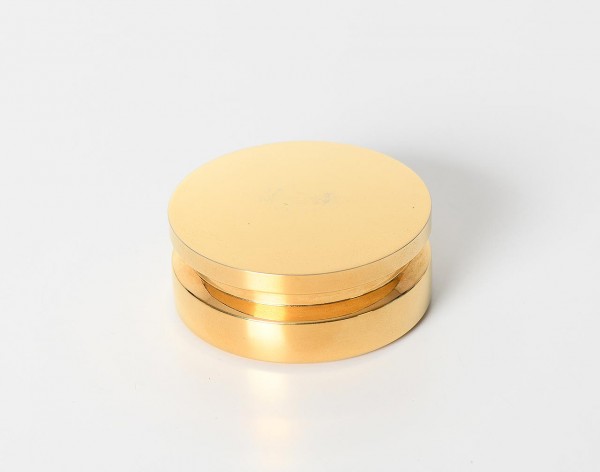 Gold-plated plate weight