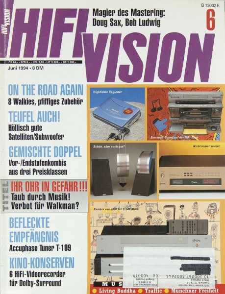 Hifi Vision 6/1994 Zeitschrift