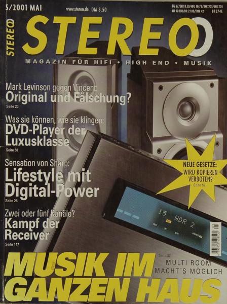 Stereo 5/2001 Zeitschrift