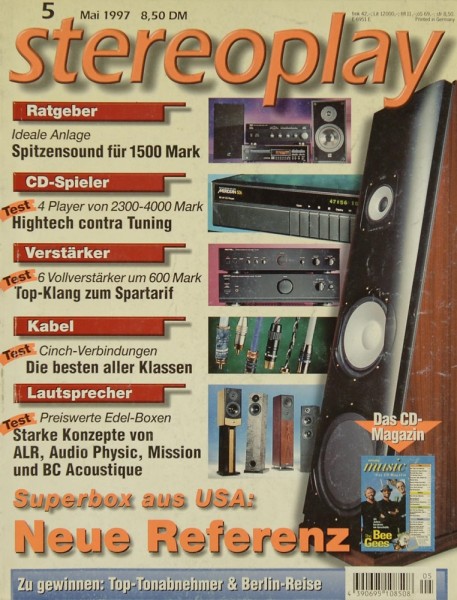 Stereoplay 5/1997 Zeitschrift