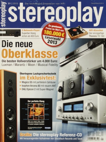 Stereoplay 1/2013 Zeitschrift