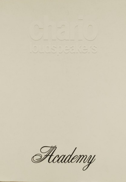 Chario Academy Prospekt / Katalog