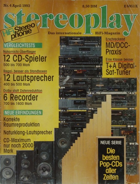 Stereoplay 4/1993 Zeitschrift