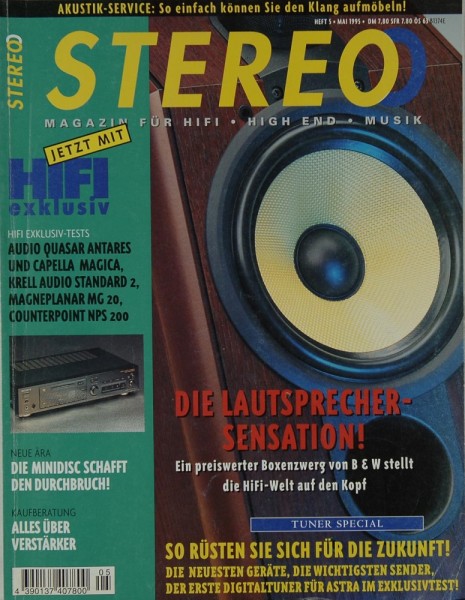 Stereo 5/1995 Zeitschrift