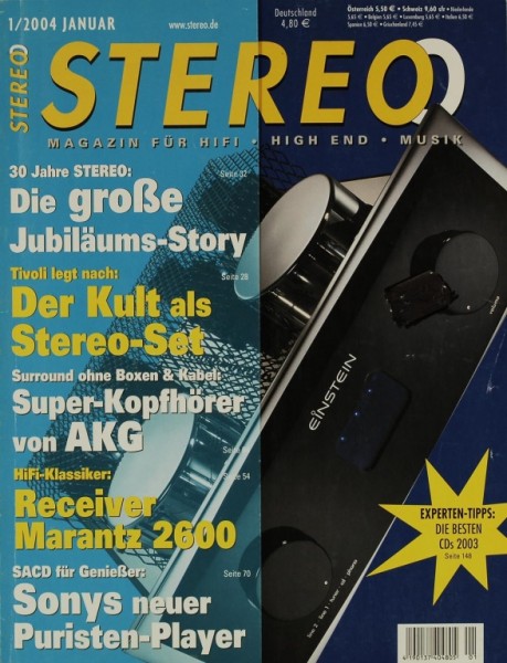 Stereo 1/2004 Zeitschrift