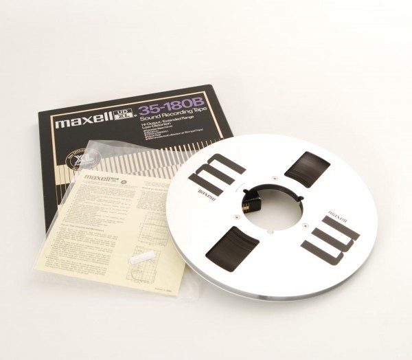 Maxell UDXL 35-180B Tape Reel 27 NAB Metal