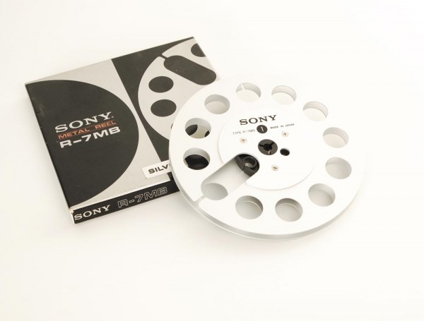 Sony R-7 MB silver empty reel