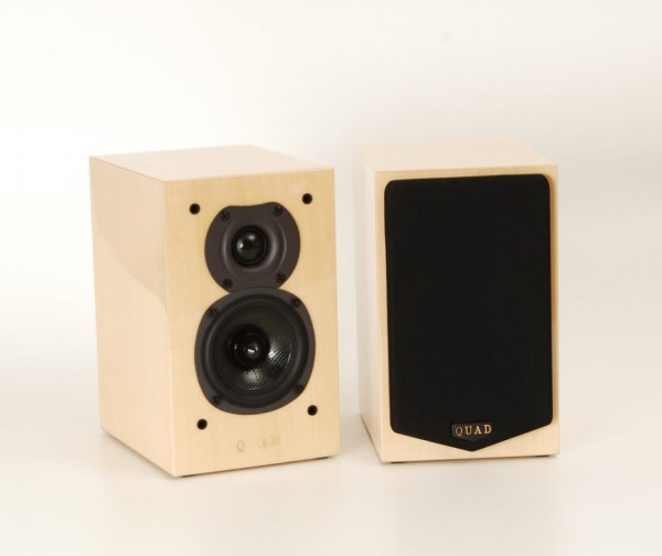 Quad 9 L2 With Sound Art Modification Bookshelf Speakers