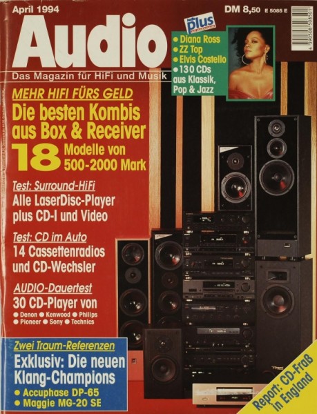 Audio 4/1994 Zeitschrift