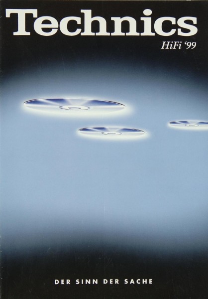 Technics Gesamtkatalog 1999 Prospekt / Katalog