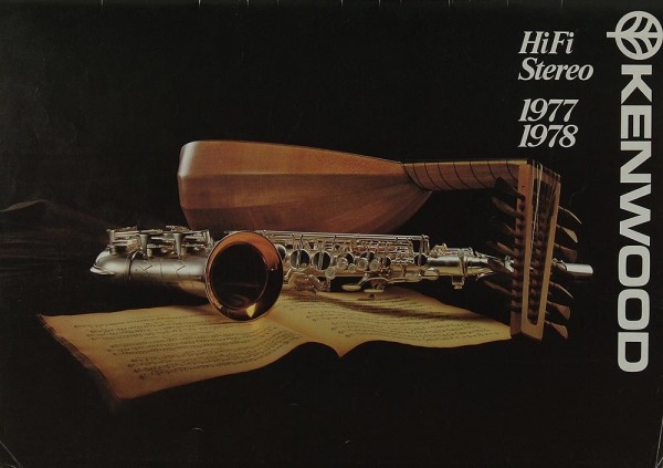 Kenwood HiFI Stereo 1977 / 1978 Prospekt / Katalog