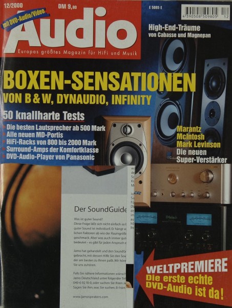 Audio 12/2000 Magazine