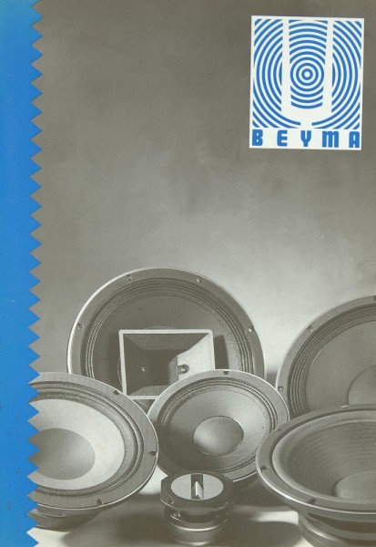 Beyma Miscellaneous brochure / catalogue