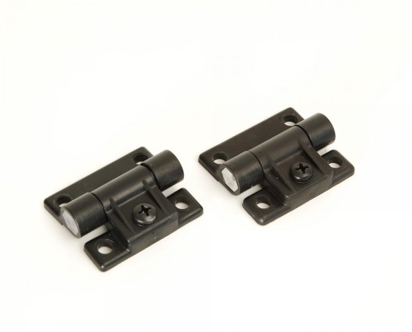 Universal hinges for pair of turntables