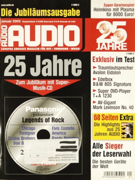 Audio 1/2003 Zeitschrift