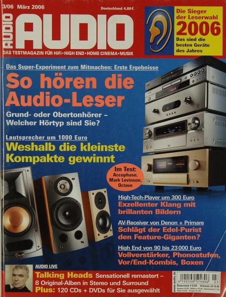 Audio 3/2006 Zeitschrift